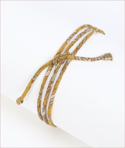 Cord bracelet charm starfish