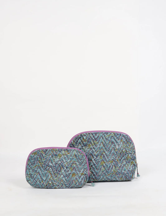 Vanity pouch set (2) silke Iwasasari