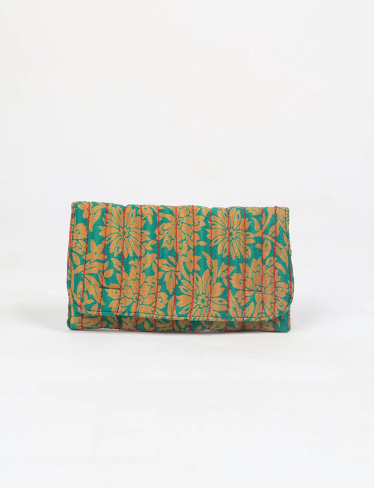 Quilted sunglas/mobilecover silke Iwasasari