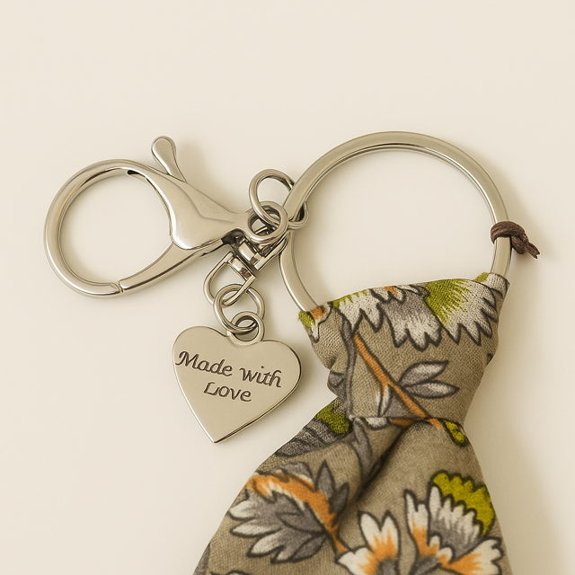 Tie keychain silke Iwasasari