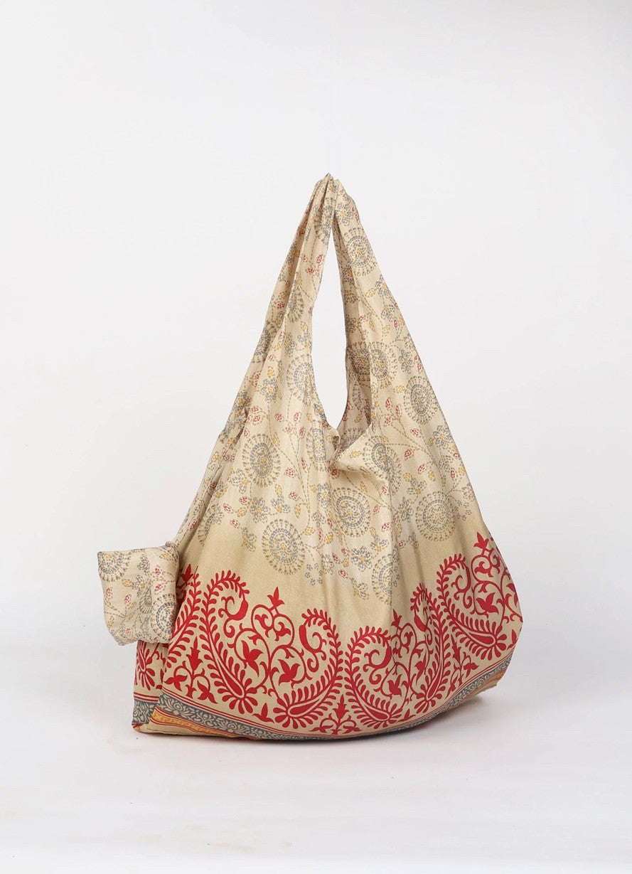 Reusable bag silke Iwasasari